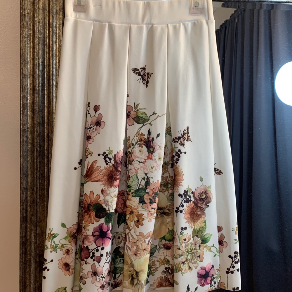 Floral skirt